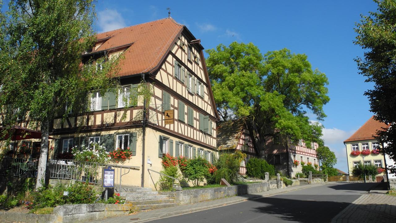 Landhotel Schwarzes Ross Steinsfeld Exteriér fotografie